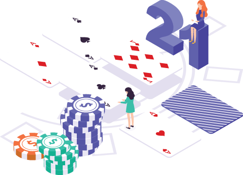 21 Duel Blackjack image