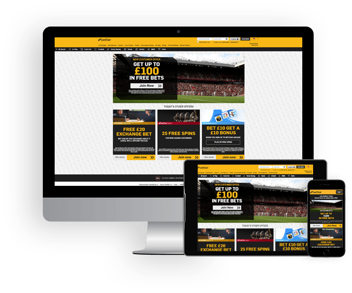 Online betting sign up offers